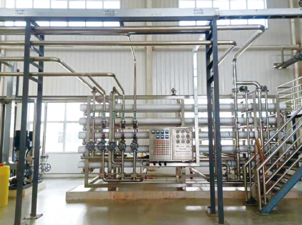 生產(chǎn)用水50T/H雙級反滲透設備