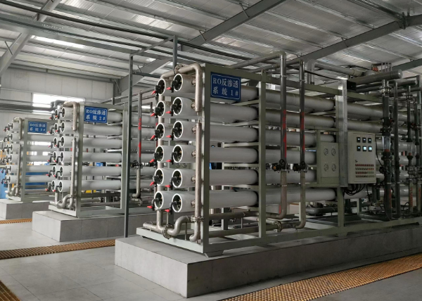 寧夏焦化廠150T超濾+反滲透設備安裝調(diào)試